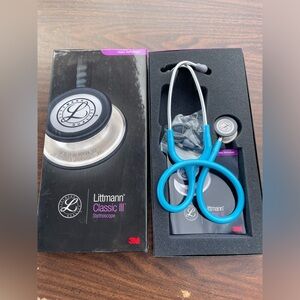 Littmann Classic 3 Stethoscope Turquoise Color